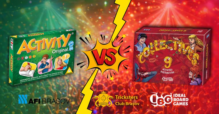 Collectives 9 vs Activity - Board Games Clash - Premii bilete la festival