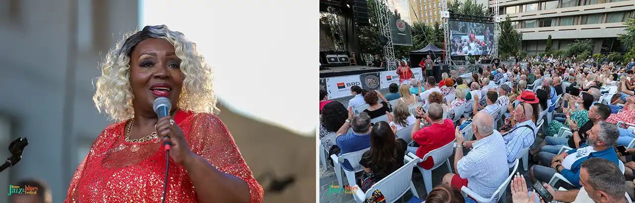 Concert Sharrie Williams Piața Sf Ioan 2025 - foto Florin Ghioca