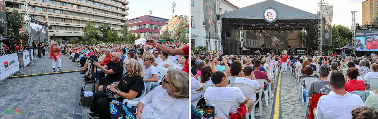 Concert Sharrie Williams Piața Sf Ioan 2025 - foto Florin Ghioca