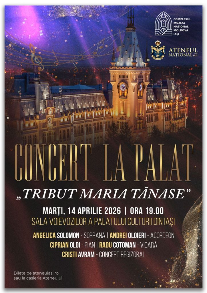 Concert la Palat | Tribut Maria Tănase @ Palatul Culturii