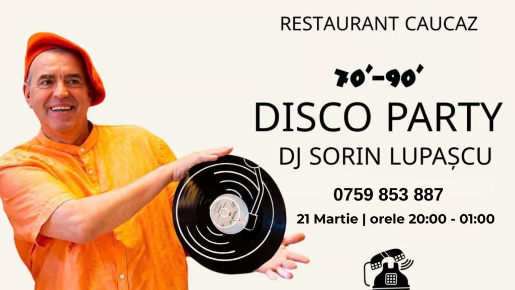 Disco Party by Sorin Lupașcu @ Restaurant Caucaz