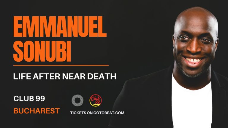 Emmanuel Sonubi - Life After Near Death UK Stand-up Comedy in Bucharest (Early Show) @ Club 99