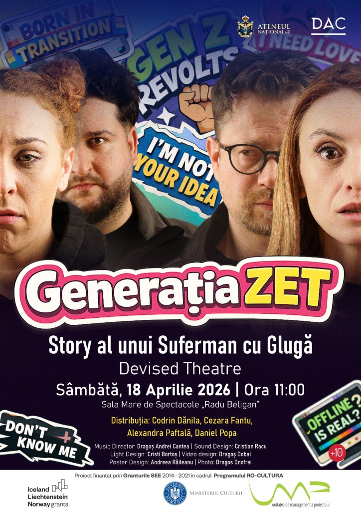 Generația ZET | Povestea unui Suferman cu Glugă | Devised Theatre @ Ateneul Național