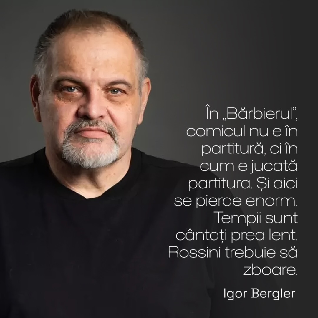 Igor Bergler Bărbierul din Sevilla Opera Nationala Bucuresti