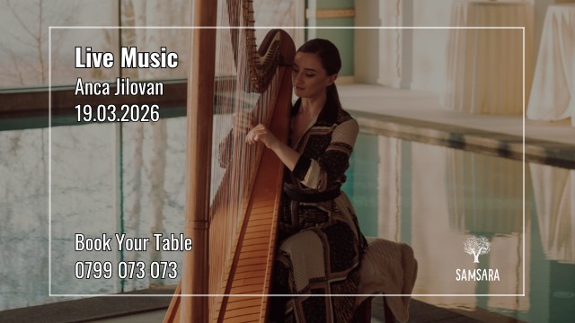 Live Music - Harp Evening with Anca Jilovan