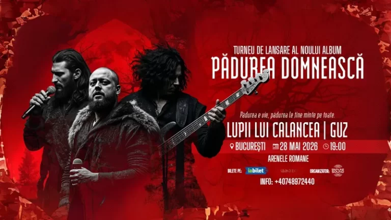 Lupii lui Calancea & Guz– Turneu Național de Lansare: „Pădurea Domnească” @ Arenele Romane