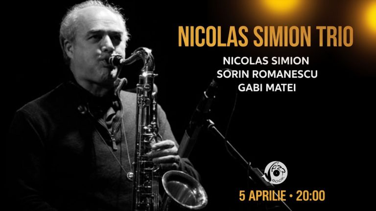 Nicolas Simion "Spring Jazz Trio" @ JazzBook