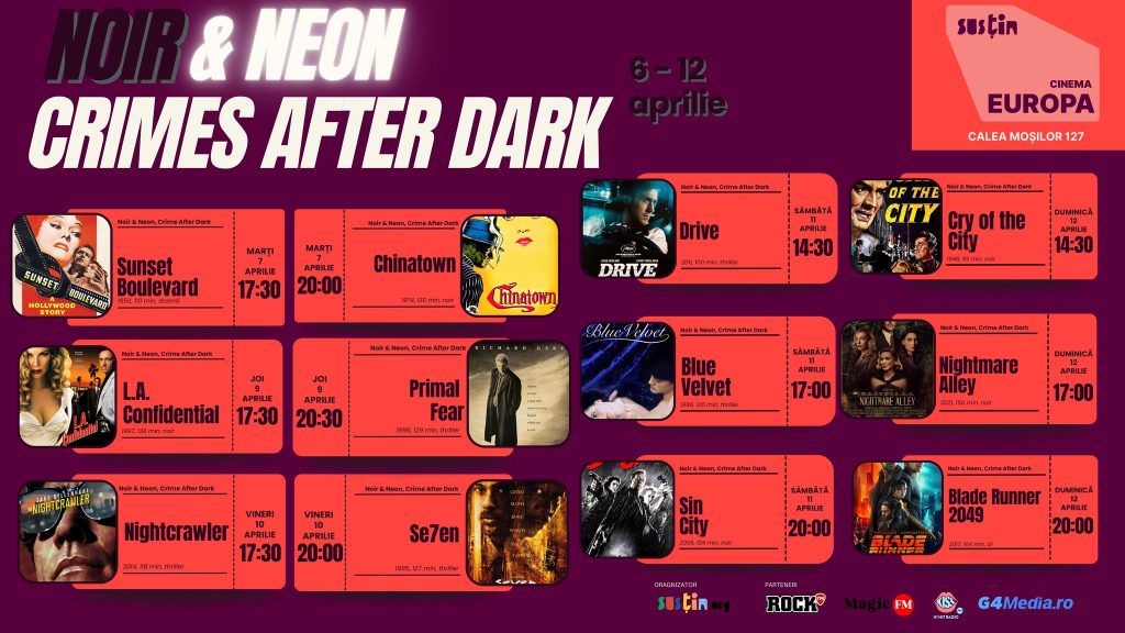 Noir & Neon - Crimes After Dark @ Cinema Europa