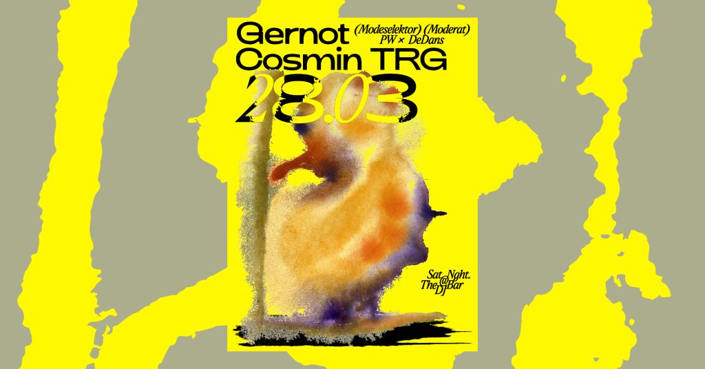 PW x DeDans • Gernot (Modeselektor, Moderat), Cosmin TRG @ Platforma Wolff