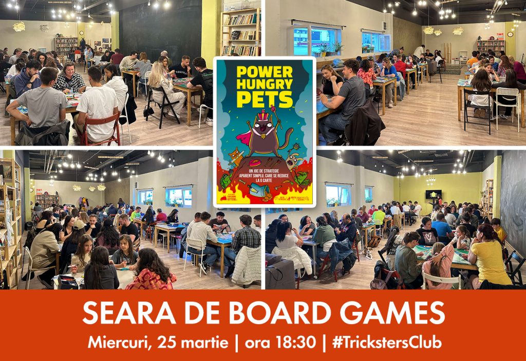 Seara de board games - Power Hungry Pets