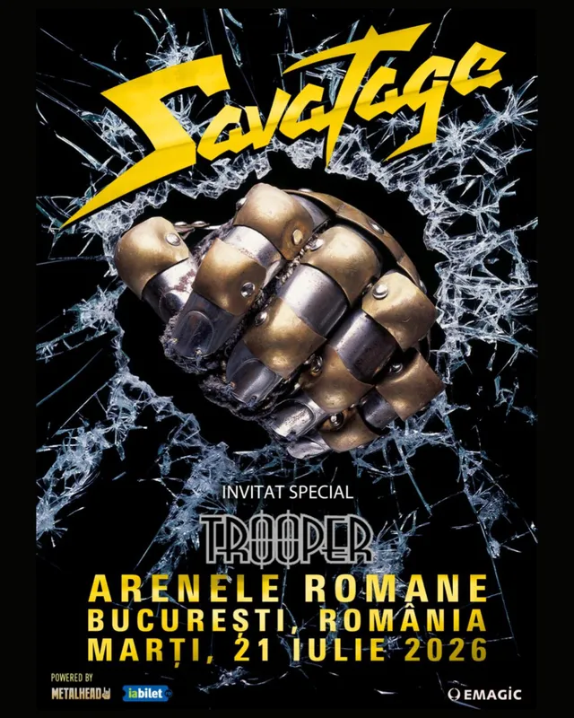 Savatage și Trooper @ Arenele Romane