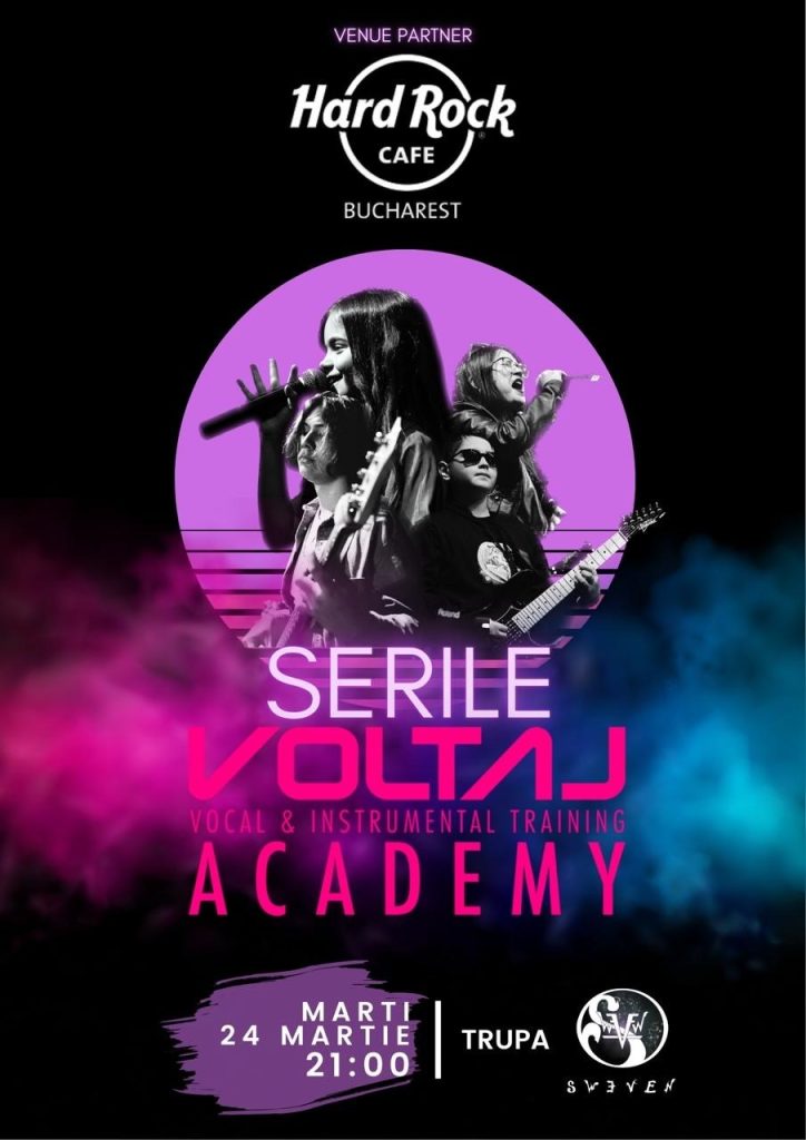 Seară Voltaj Academy | Concert Sweven @ Hard Rock Cafe