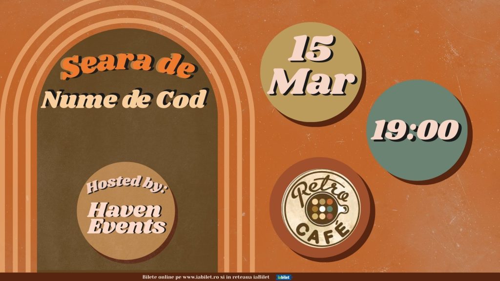 Seara de Nume de Cod @ Retro Cafe