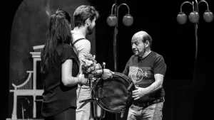 imagine dela repetiiile pentru opereta Silvia MIKLÓS GÁBOR KERÉNYI (KERO®)