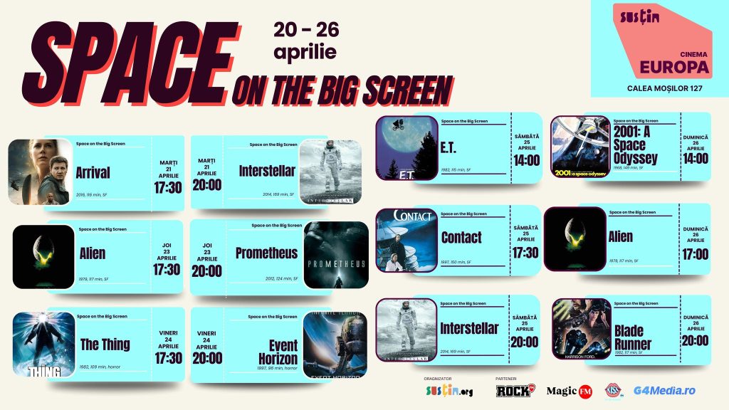 Space on the Big Screen Week @ Cinema Europa