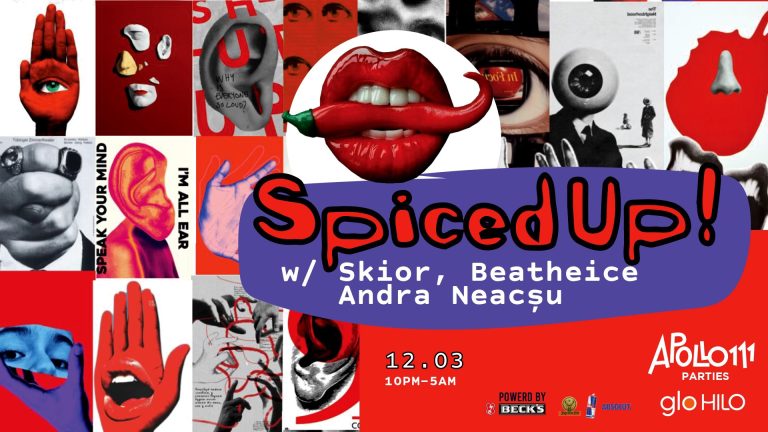 SpicedUp! w. Skior & BeaTheIce & Andra Neacșu @ Apollo111 Barul & Terasa