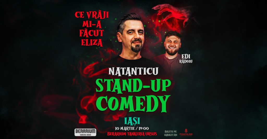 Stand Up Comedy cu Natanticu | Ce Vrăji mi-a făcut Eliza @ Berarium Tankeria Ursus