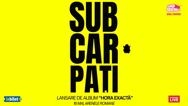Subcarpați - lansare de album: "Hora Exactă" @ Arenele Romane