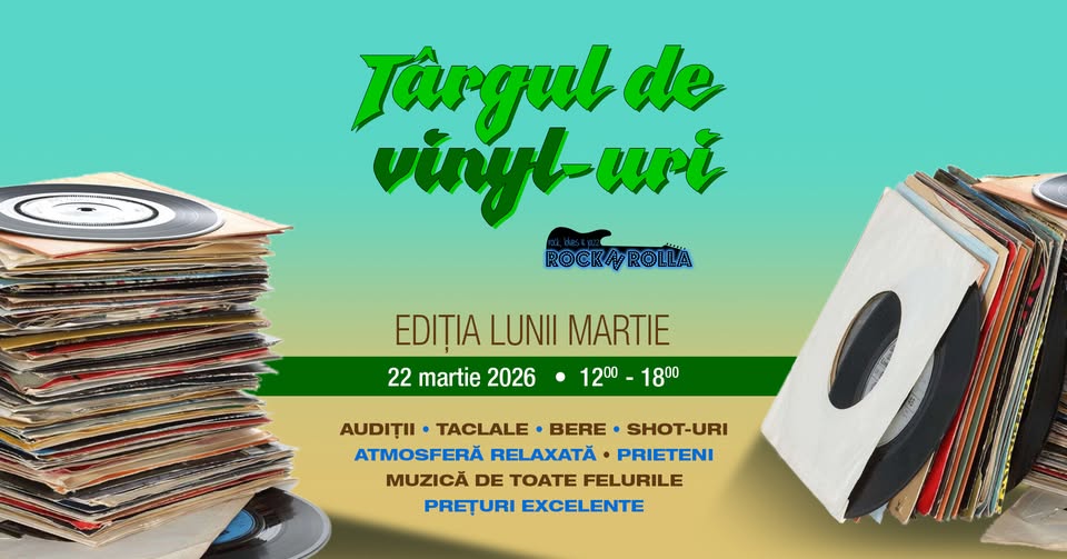 Târgul de vinyl-uri | ediția lunii martie @ RocknRolla