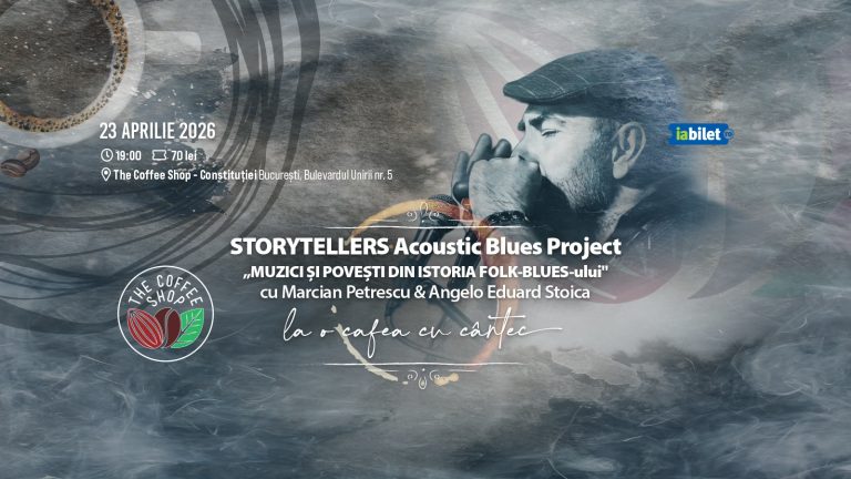 The Coffee Shop Music - Storytellers Acoustic Blues Duo: Muzici și poveși din istoria folk-blues @ The Coffee Shop Constituției