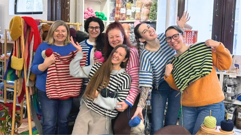 comunitate tricotat Andrele Knit Café
