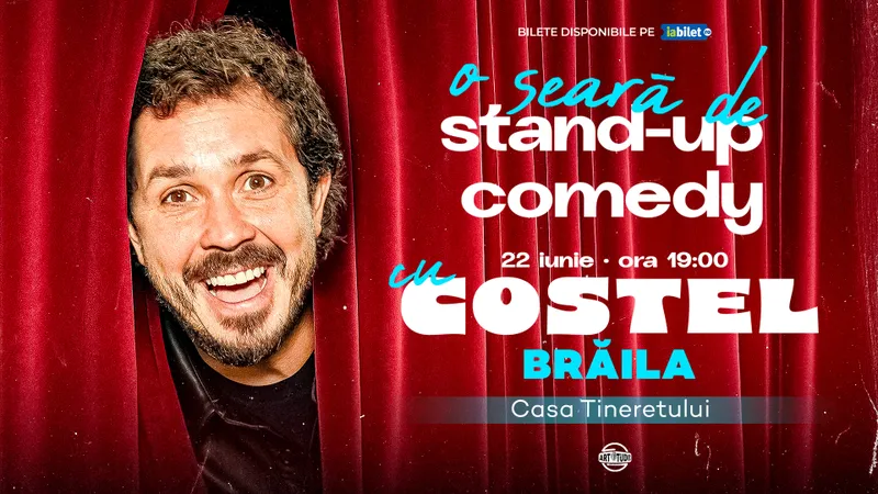 O seară de stand up comedy cu Costel | Comedy Show