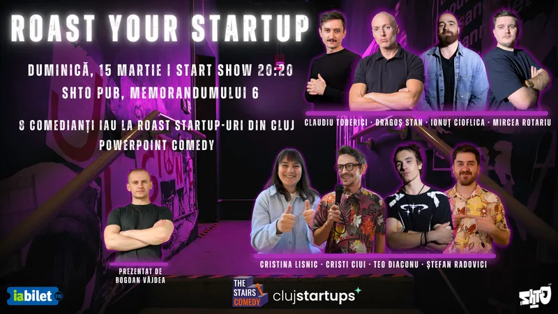 The Stairs Comedy: Roast Your Startup