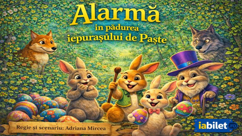 Alarmă în pădurea iepurașului de Paște