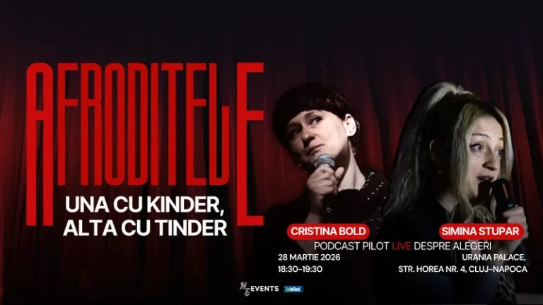 Afroditele - Podcast Pilot Live cu Simina Stupar și Cristina Bold