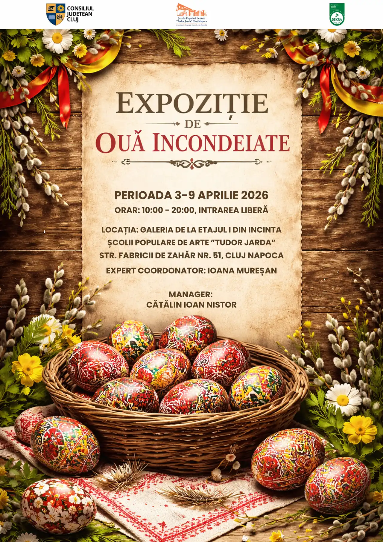 Expoziție de ouă încondeiate