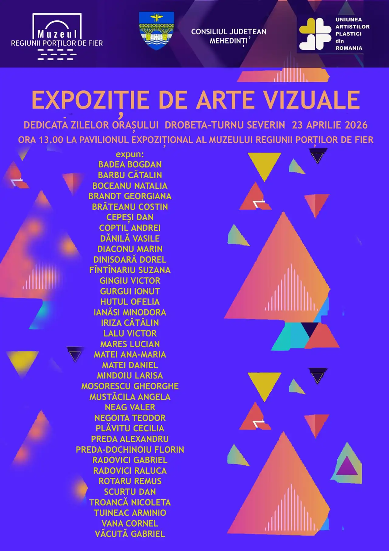 Expoziția&nbsp;de artă&nbsp;dedicată Zilelor Orașului Drobeta-Turnu Severin,