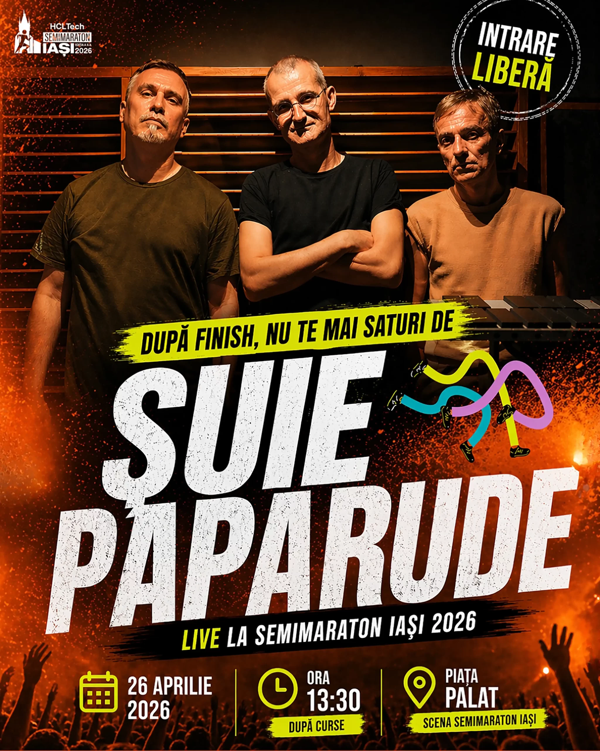Show Șuie Paparude la Iași, duminică, &icirc;n Piața Palatului. Intrare liberă&nbsp;