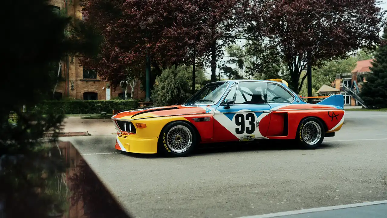 O lucrare de Alexander Calder &bdquo;&icirc;n mișcare&rdquo;: primul BMW Art Car ajunge la București, &icirc;n cadrul RAD Art Fair