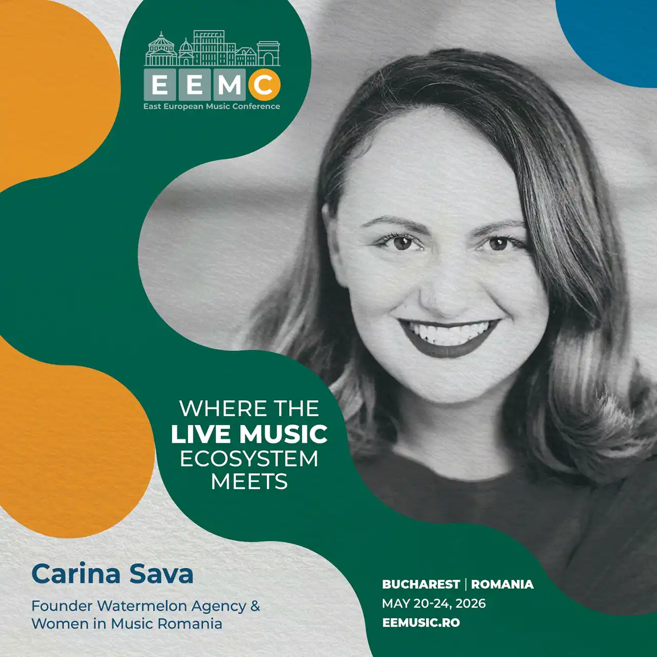 Biletele pentru East European Music Conference 2026 sunt disponibile: Bucureștiul devine hub-ul muzicii live &icirc;n luna mai