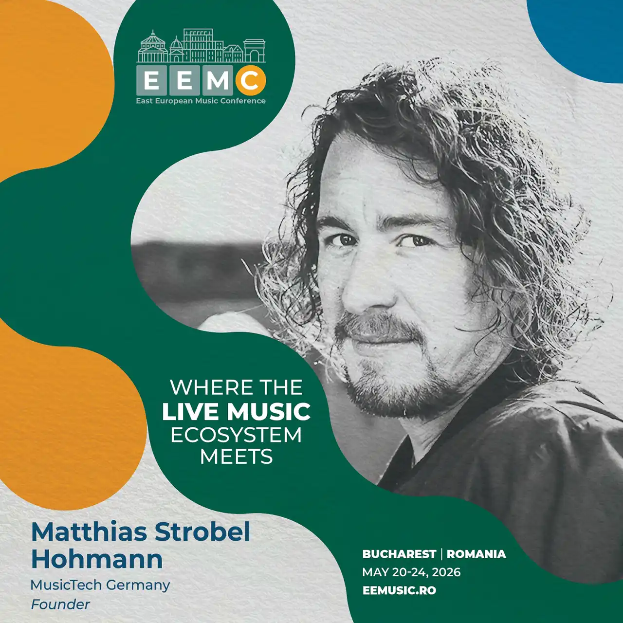 Biletele pentru East European Music Conference 2026 sunt disponibile: Bucureștiul devine hub-ul muzicii live &icirc;n luna mai