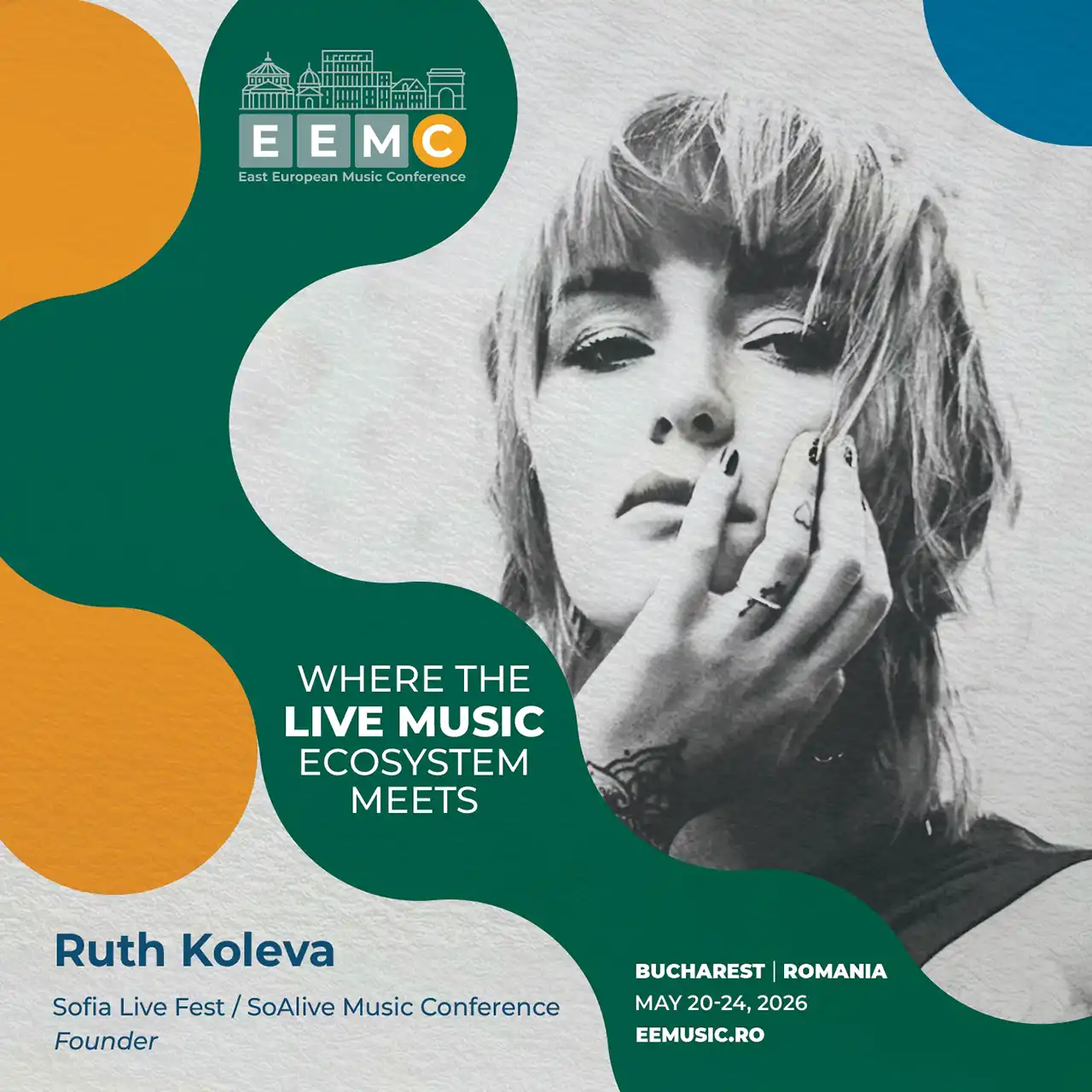 Biletele pentru East European Music Conference 2026 sunt disponibile: Bucureștiul devine hub-ul muzicii live &icirc;n luna mai