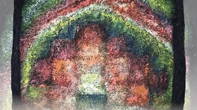 Lâna munților – zeghe și culoare , expoziție de pictură semnată de Violeta Teodoru