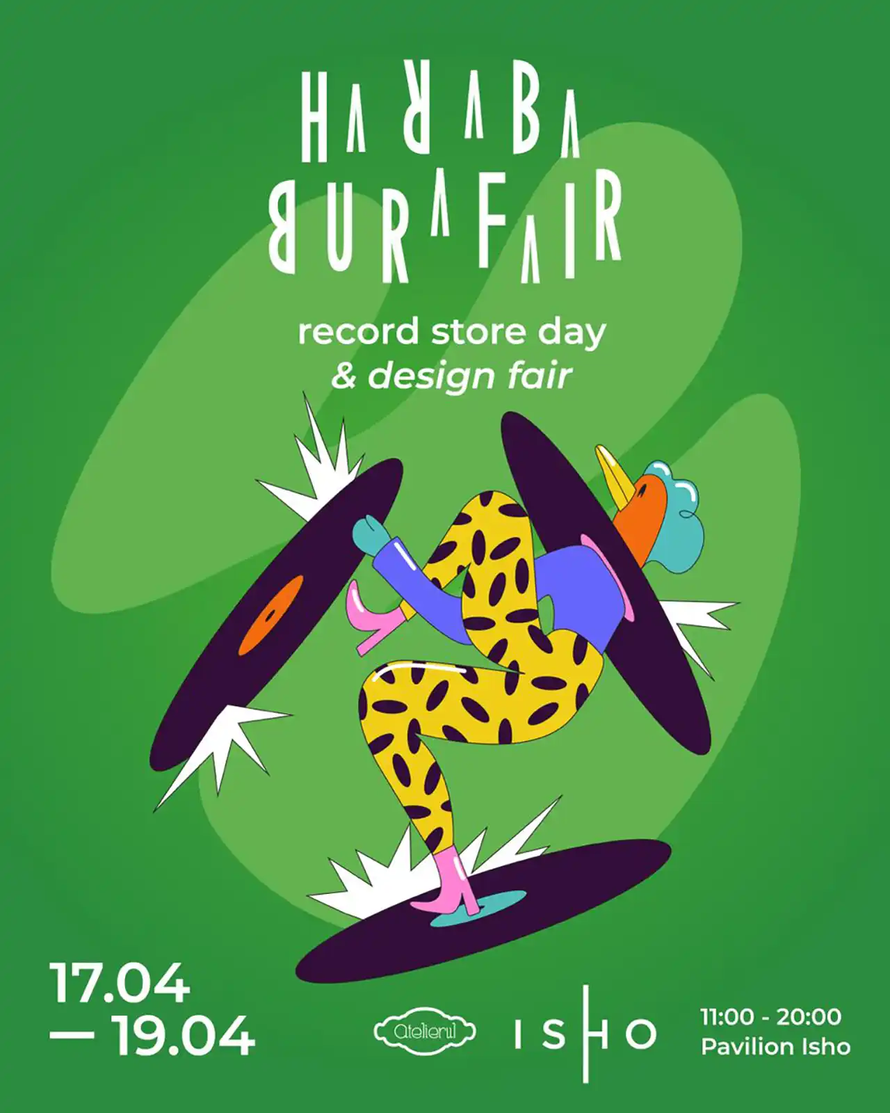 Harababura Fair: Design rom&acirc;nesc și Record Store Day, la Timișoara