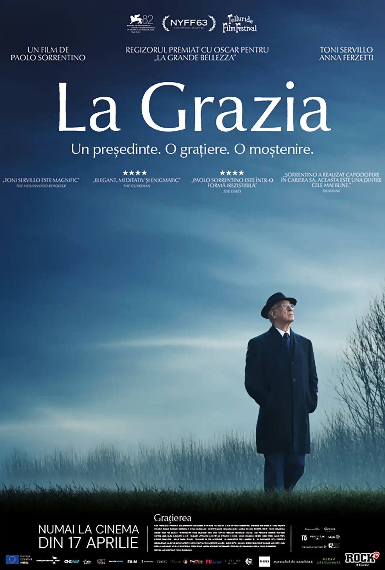 La grazia, noul film semnat de Paolo Sorrentino, din 17 aprilie &icirc;n cinematografe