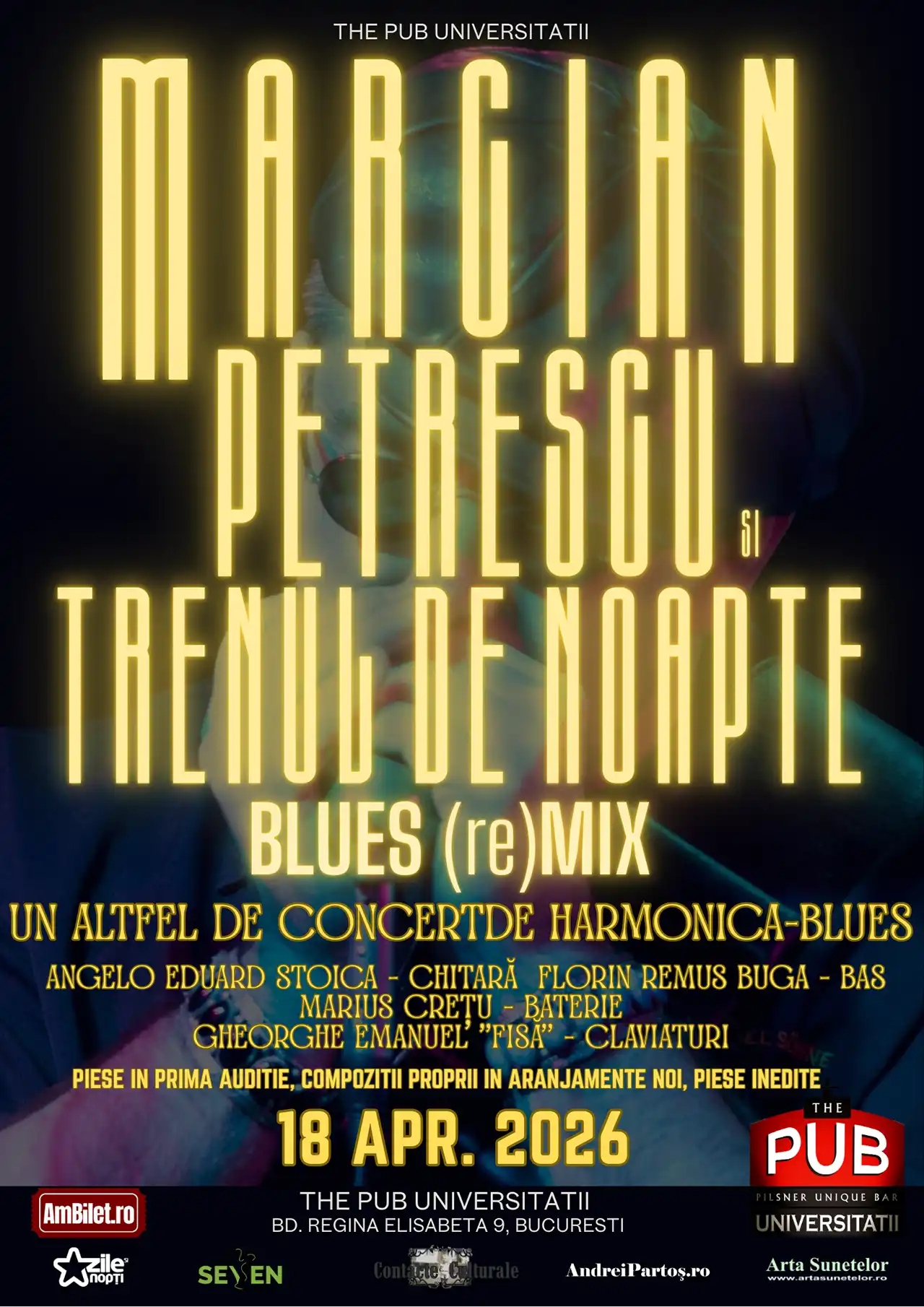 Marcian Petrescu & Trenul De Noapte - "BLUES (re)MIX" SUPER CONCERT