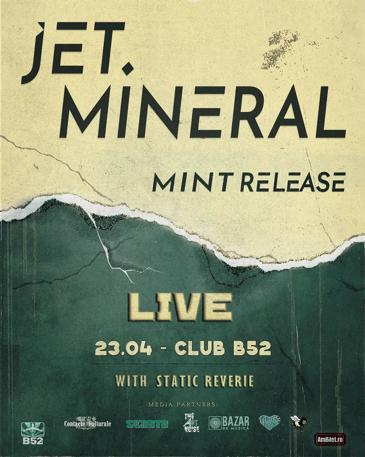 Trupa Jet Mineral lansează albumul&nbsp;MINT&nbsp;printr-un concert live &icirc;n Club B52