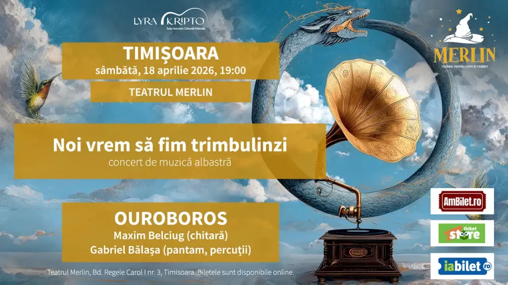 1-Noi vrem să fim trimbulinzi - concert Maxim Belciug (chitară) & Gabriel Bălașa (percuții)