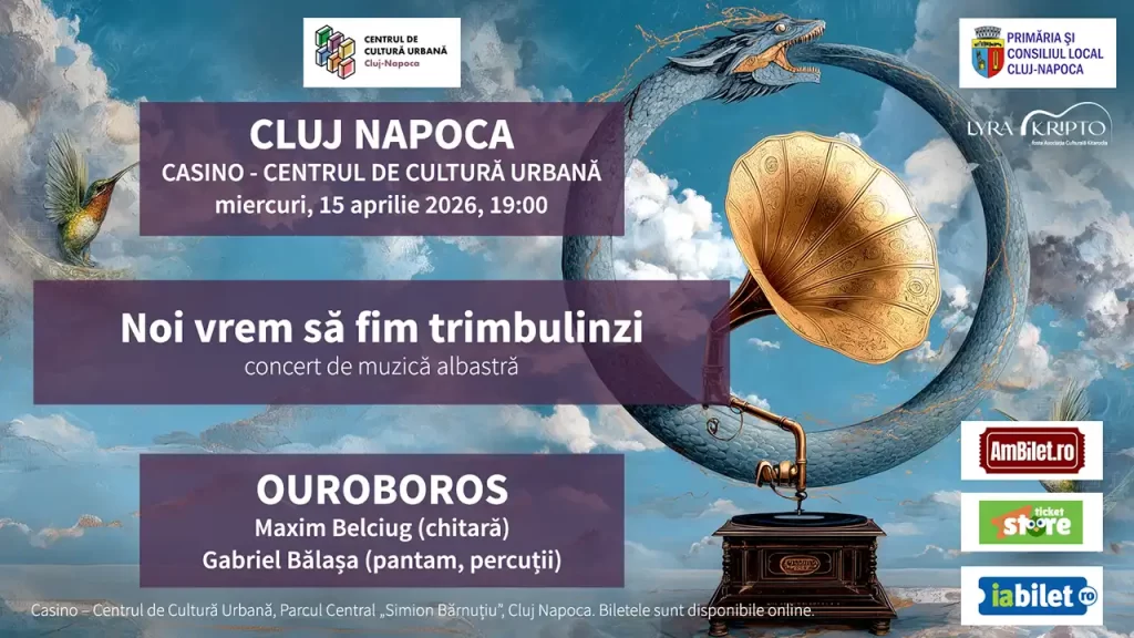 1-Noi vrem să fim trimbulinzi - concert Maxim Belciug (chitară) & Gabriel Bălașa (percuții)