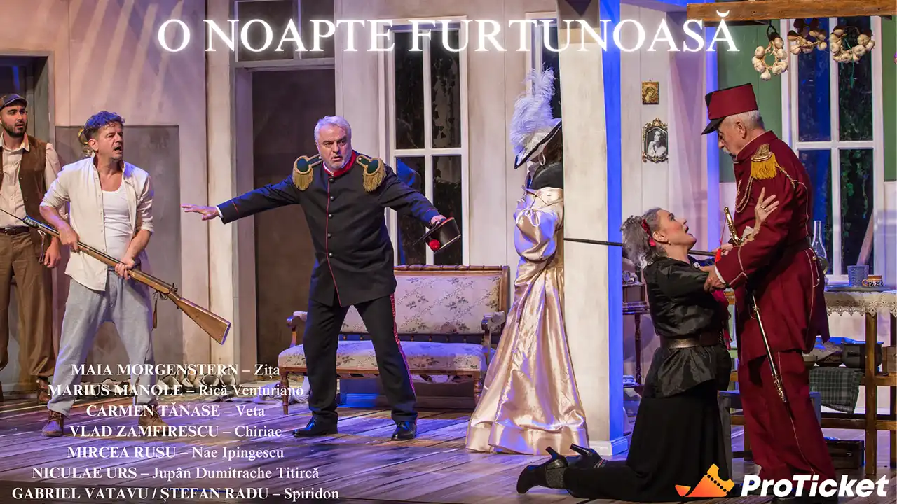 Horațiu Mălăele, Oana Pellea, Maia Morgenstern, Marius Manole, pe scenele din București și Constanța, la început de aprilie