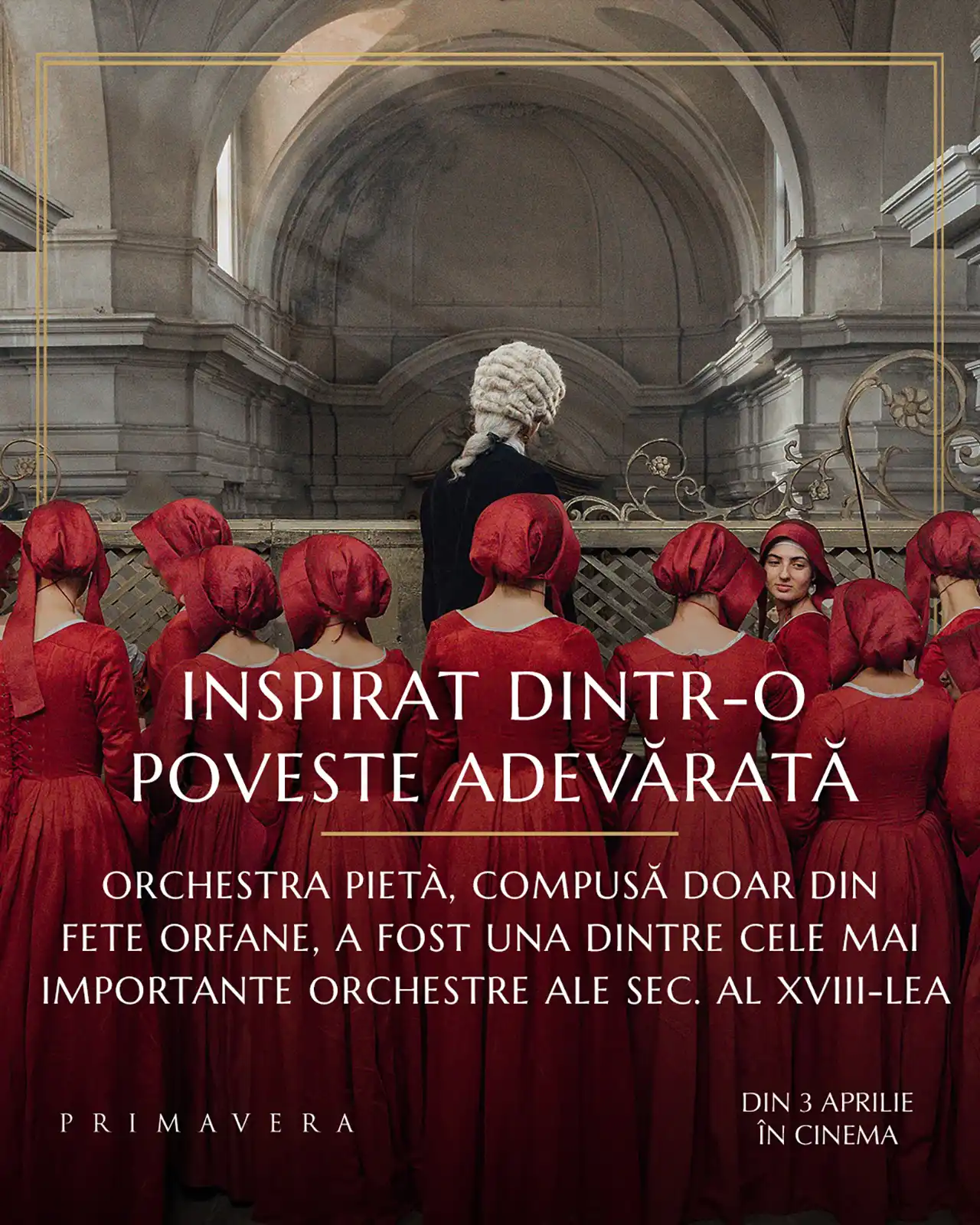 PRIMAVERA, o călătorie prin muzica și Veneția lui Antonio Vivaldi, exclusiv la cinema