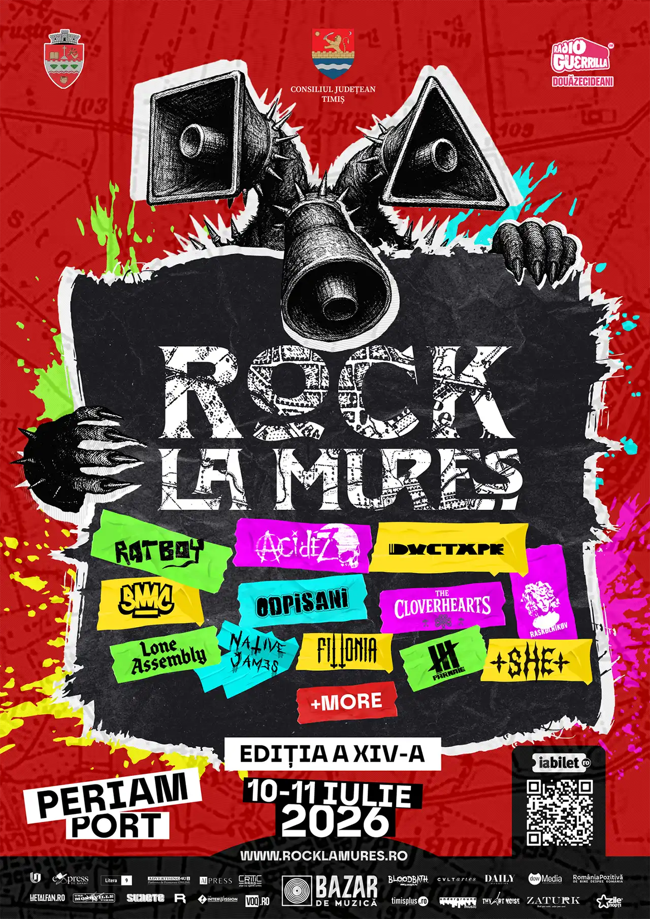 Rock la Mureș 2026 anunță noi confirmări: Lone Assembly (Elveția) și +SHE+ (Rom&acirc;nia)