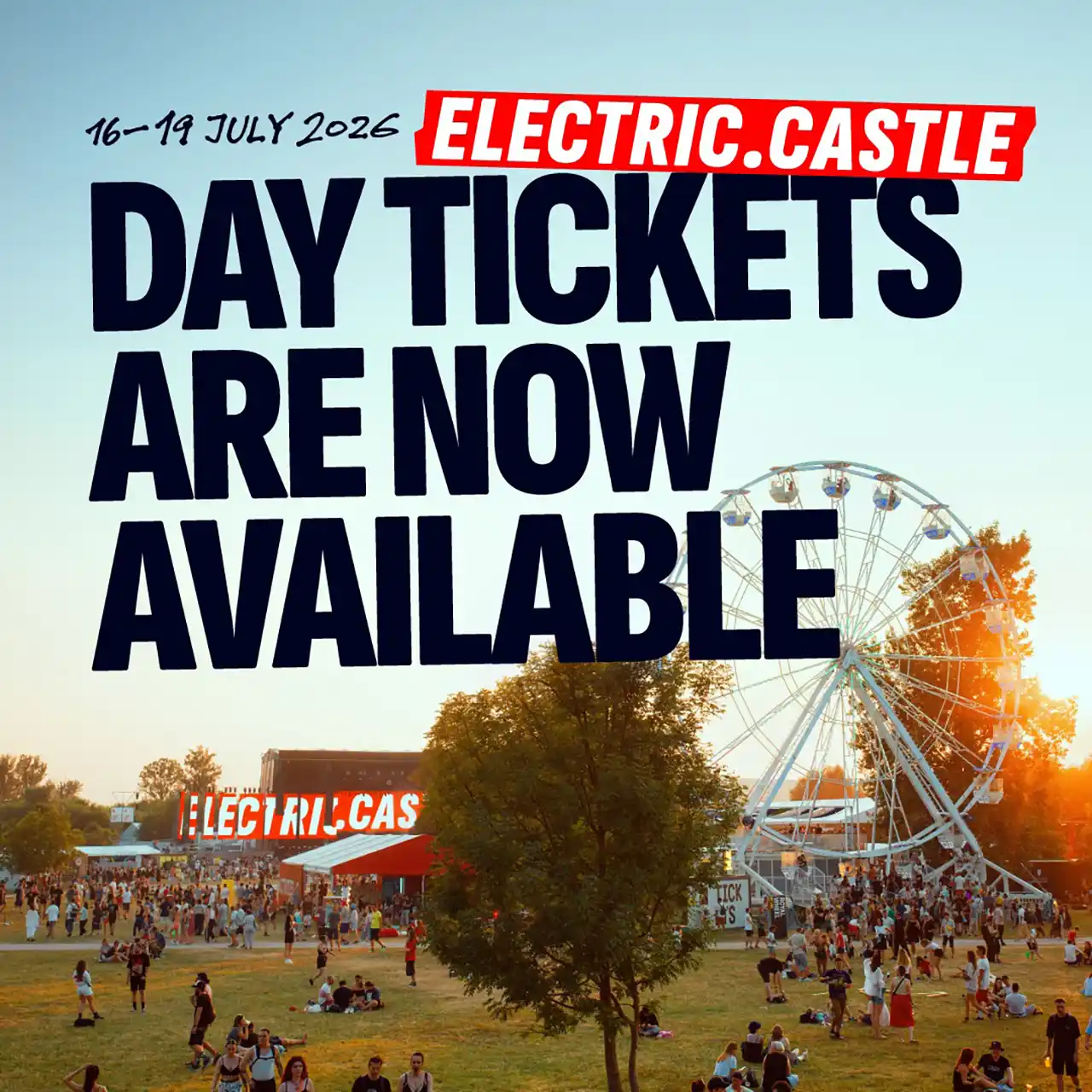 Bilete pentru o zi la Electric Castle