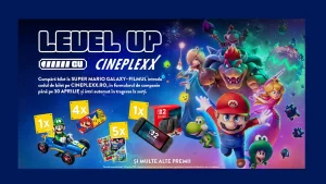 Level up cu Cineplexx la Super Mario Galaxia: Filmul!  