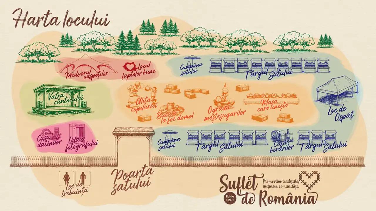 Imagine cu Harta festivalului