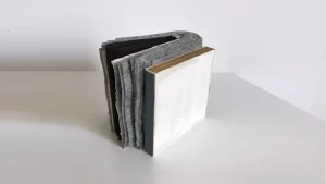 Expoziție Adelina Ivan la muzeul Ion Jalea Constanta - Drapery Descending a Staircase